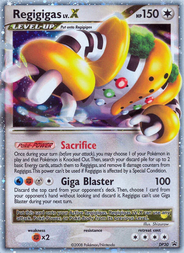 Regigigas LV.X (DP30) – Diamond & Pearl: Black Star Promos | Buy Online