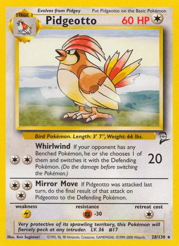 Pidgeotto (28/130) – Base Set 2 | Shop Today
