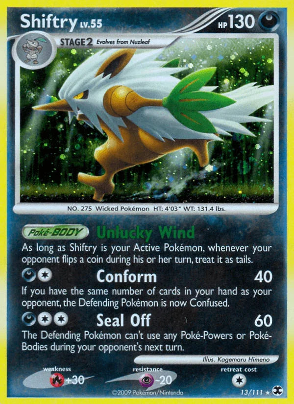 Shiftry (13/111) – Platinum: Rising Rivals - Shop Now