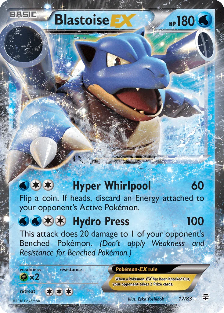 Blastoise EX (17/83) – XY: Generations | Shop Today