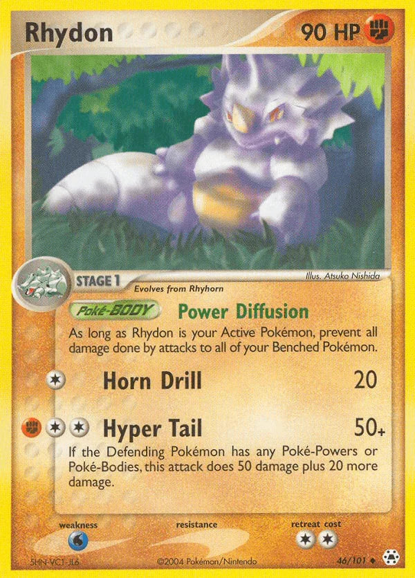 Rhydon (46/101) – EX: Hidden Legends | Shop Today