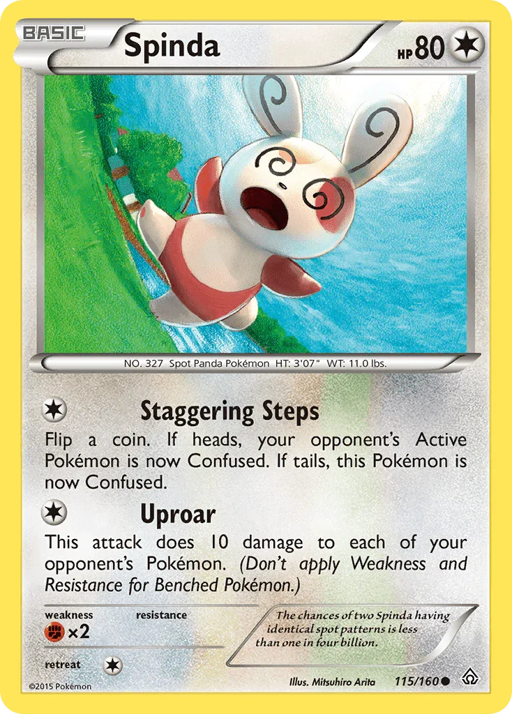 Spinda (115/160) – XY: Primal Clash - In Stock Now