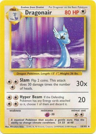 Dragonair (18/102) – Base Set Unlimited - Authentic Card