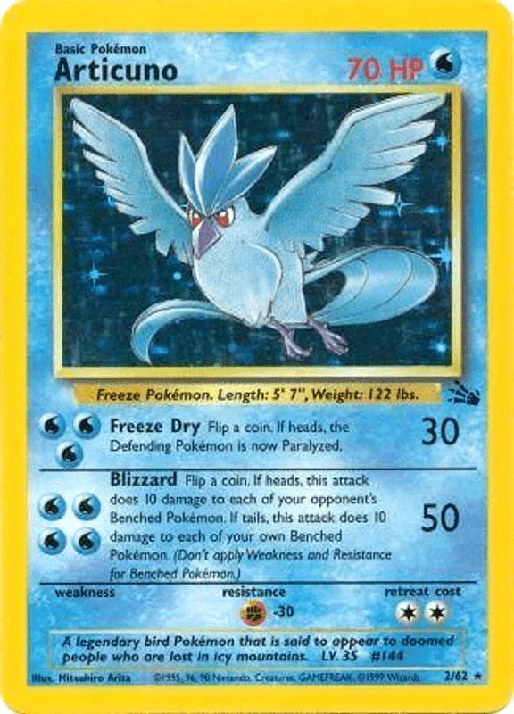 Articuno (2/62) – Fossil Unlimited | Shop Today