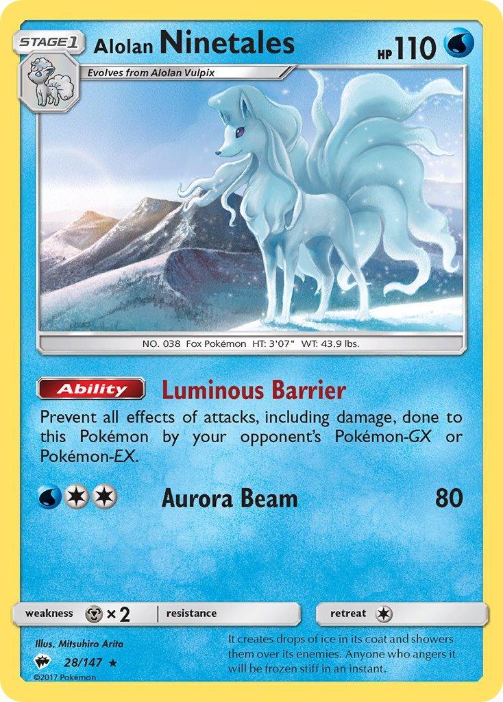Alolan Ninetales (28/147) – Sun & Moon: Burning Shadows | Buy Online