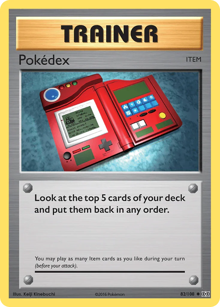 Pokedex (82/108) – XY: Evolutions | Order Today