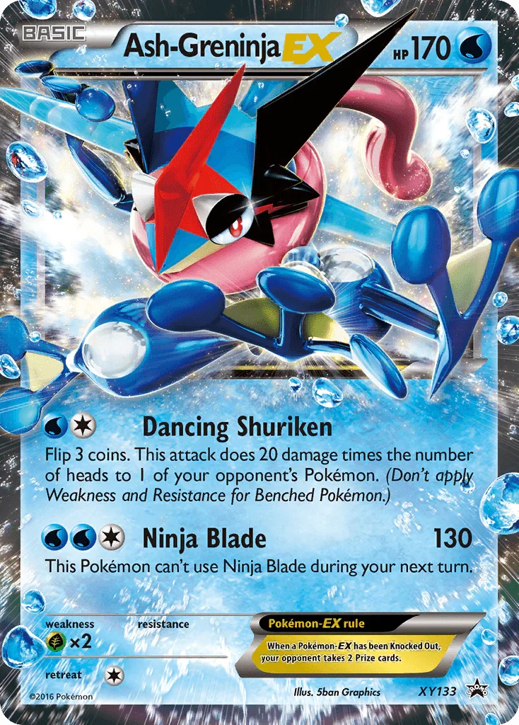 Ash-Greninja EX (XY133) – XY: Black Star Promos - Shop Now