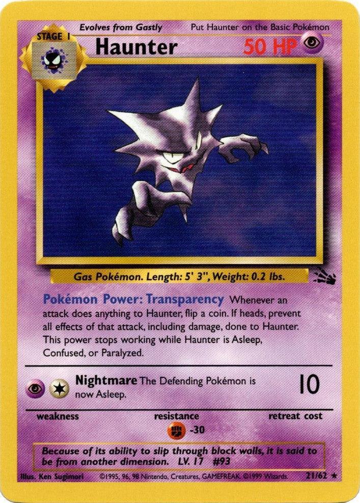 Haunter (21/62) – Fossil Unlimited | Shop Today