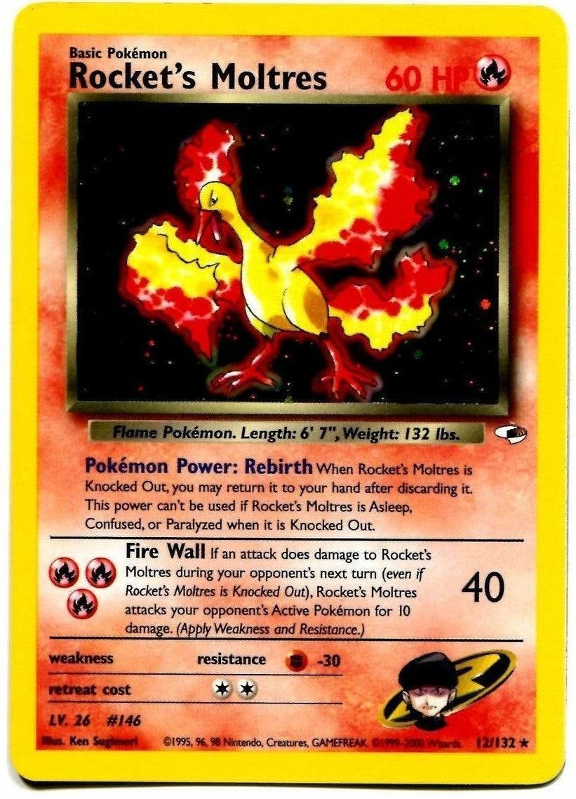 Rocket's Moltres (12/132) – Gym Heroes Unlimited | Order Today