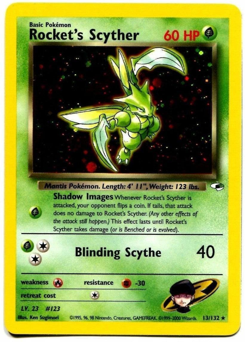 Rocket's Scyther (13/132) – Gym Heroes Unlimited | Buy Online