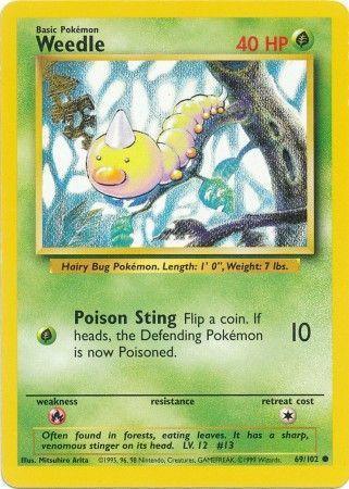 Weedle (69/102) – Base Set Unlimited - Shop Now