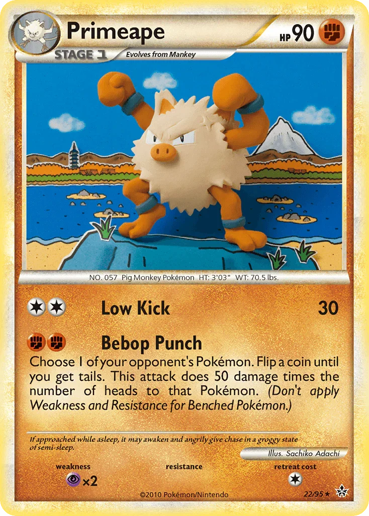Primeape (22/95) – HeartGold & SoulSilver: Unleashed – Buy Now