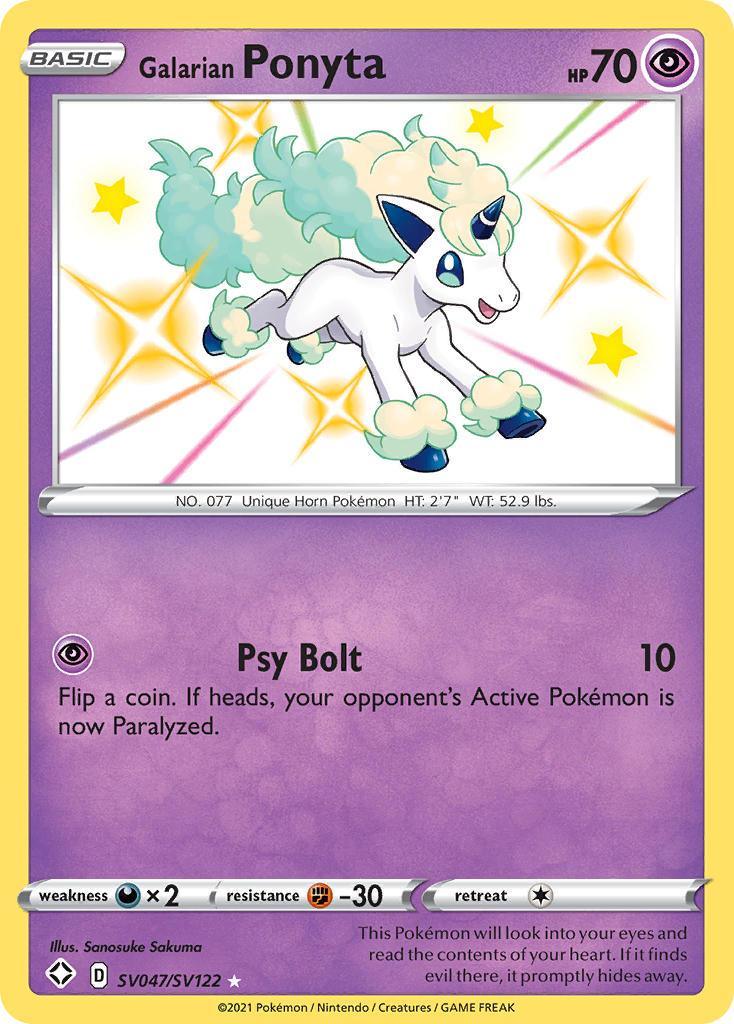 Galarian Ponyta (SV047/SV122) – Sword & Shield: Shining Fates | Order Now