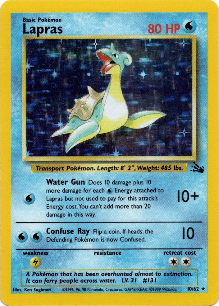 Lapras (10/62) – Fossil Unlimited - Shop Now