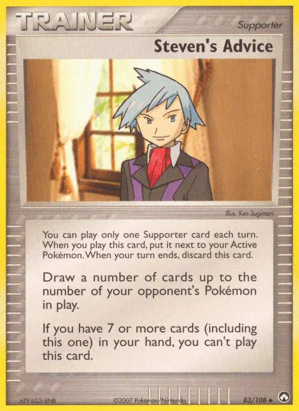Steven's Advice (83/108) – EX: Power Keepers | Shop Today