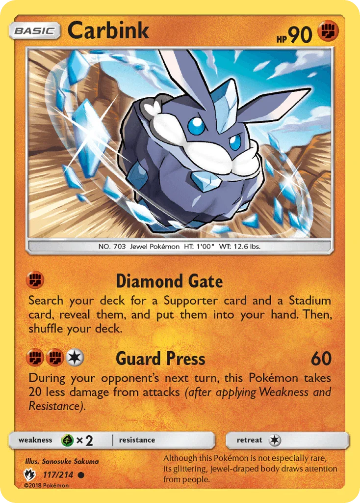 Carbink (117/214) – Sun & Moon: Lost Thunder | Fast Shipping
