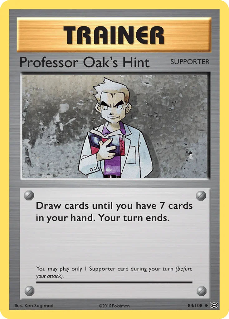 Professor Oak's Hint (84/108) – XY: Evolutions | Buy Online