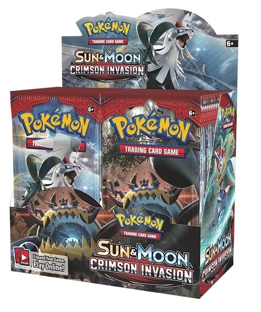 Sun & Moon Crimson Invasion Booster Box | Buy Online