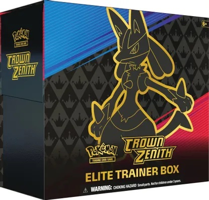 Sword & Shield - Crown Zenith Elite Trainer Box - In Stock Now