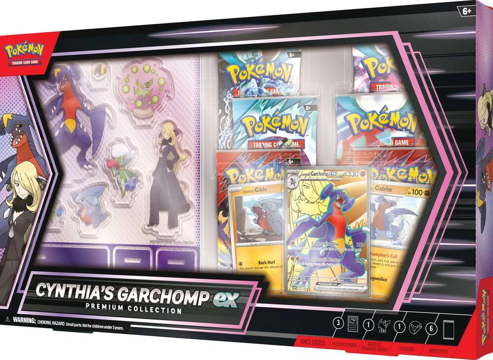 Cynthia's Garchomp ex Premium Collection Box | Order Today