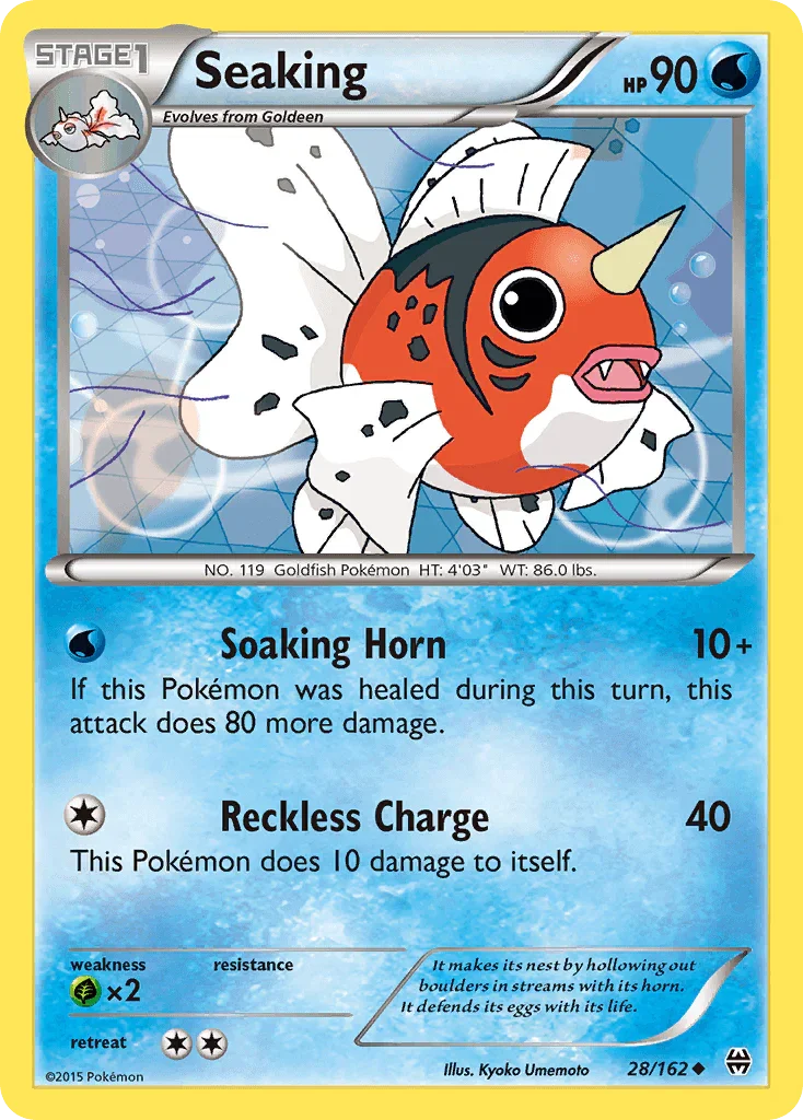 Seaking (28/162) – XY: BREAKthrough - Shop Now