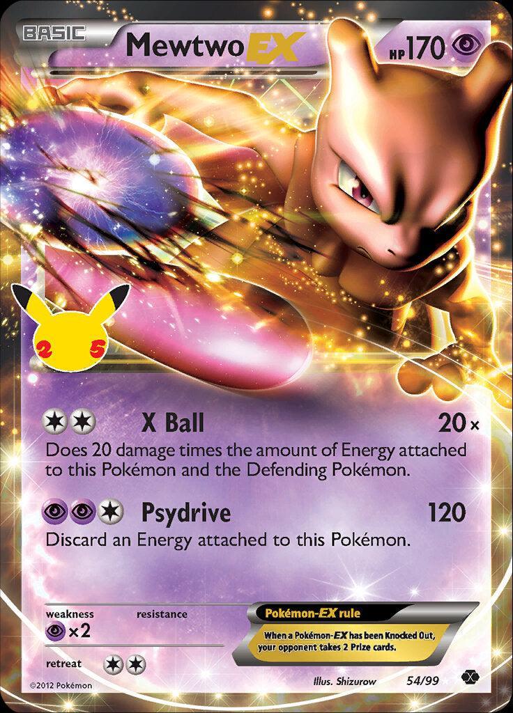 Mewtwo EX (54/99) – Celebrations: 25th Anniversary - Classic Collection – Buy Now