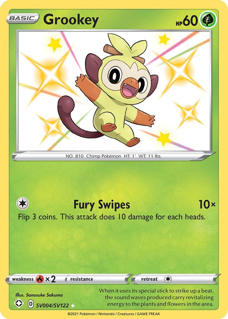 Grookey (SV004/SV122) – Sword & Shield: Shining Fates - Shop Now