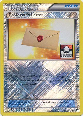 Professor's Letter (123/146) – XY: Base Set | Order Today
