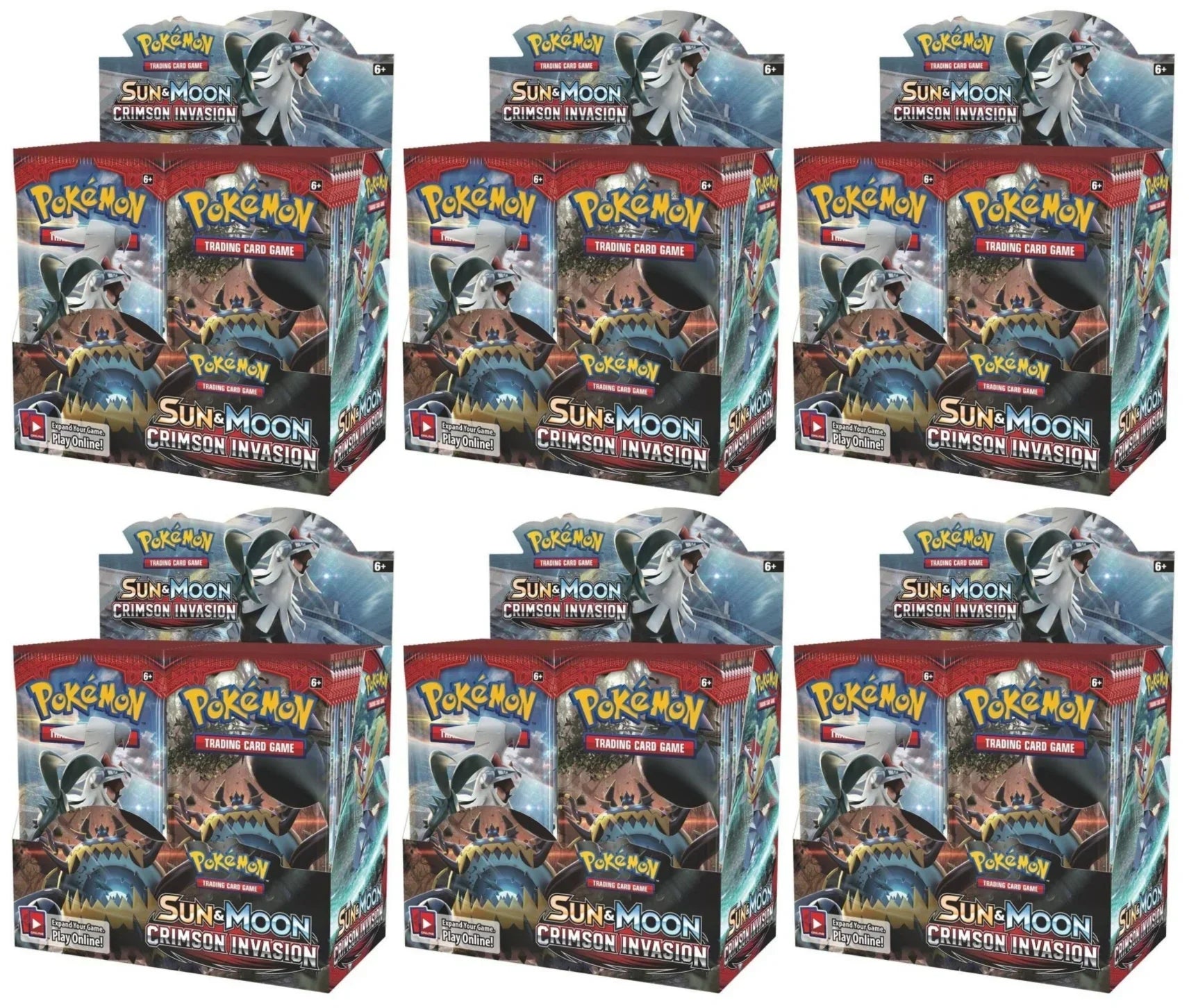 Sun & Moon: Crimson Invasion - Booster Case – For Sale