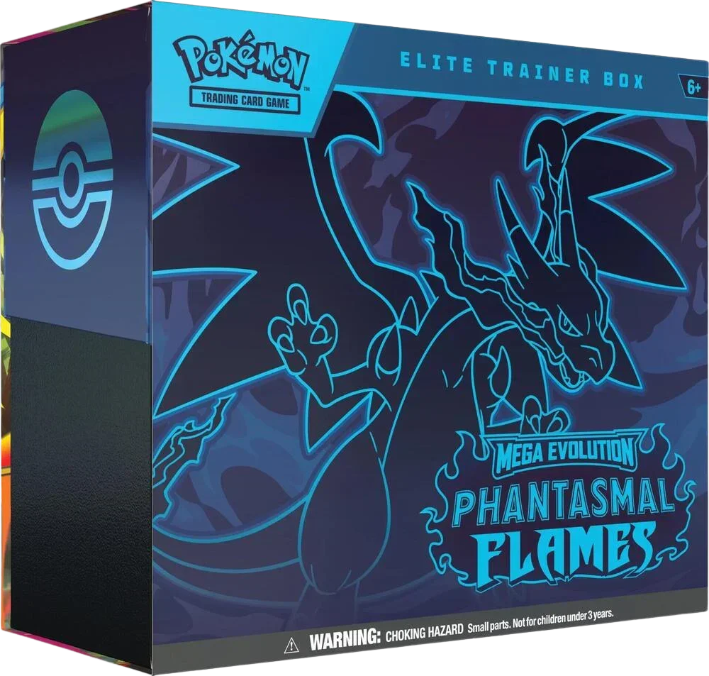 Mega Evolution: Phantasmal Flames - Elite Trainer Box - In Stock Now