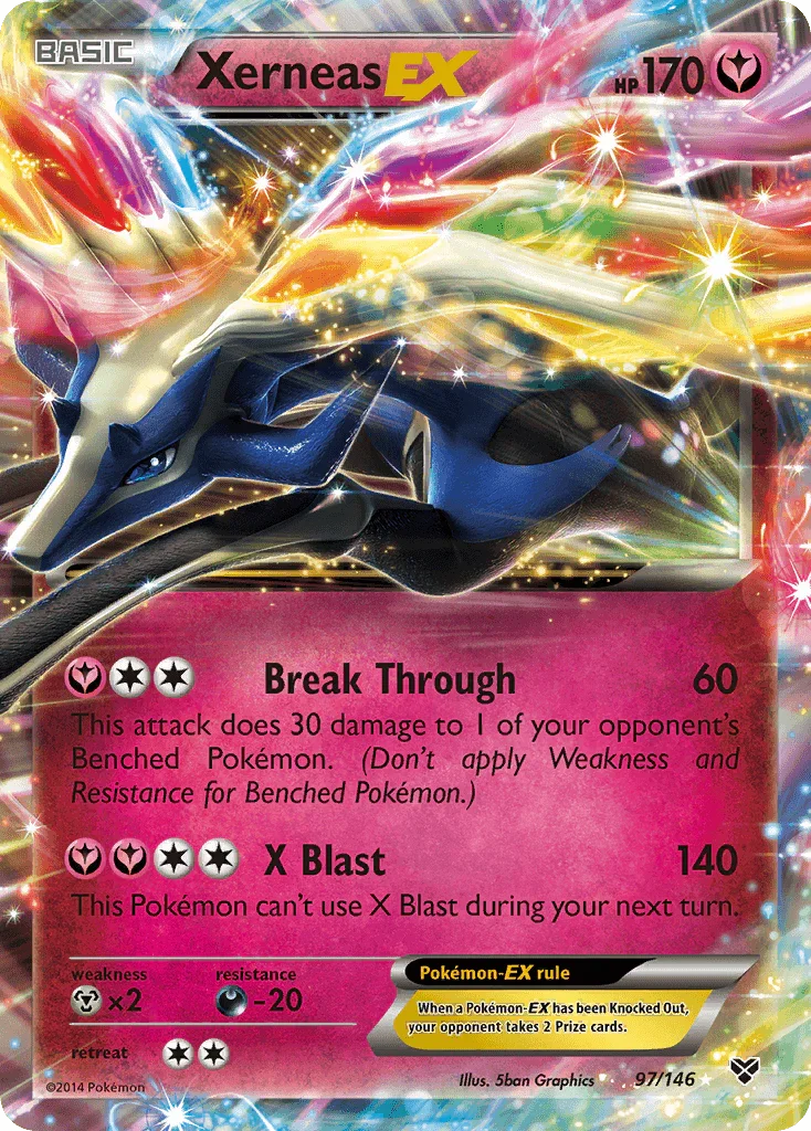 Xerneas EX (97/146) – XY: Base Set | Shop Today
