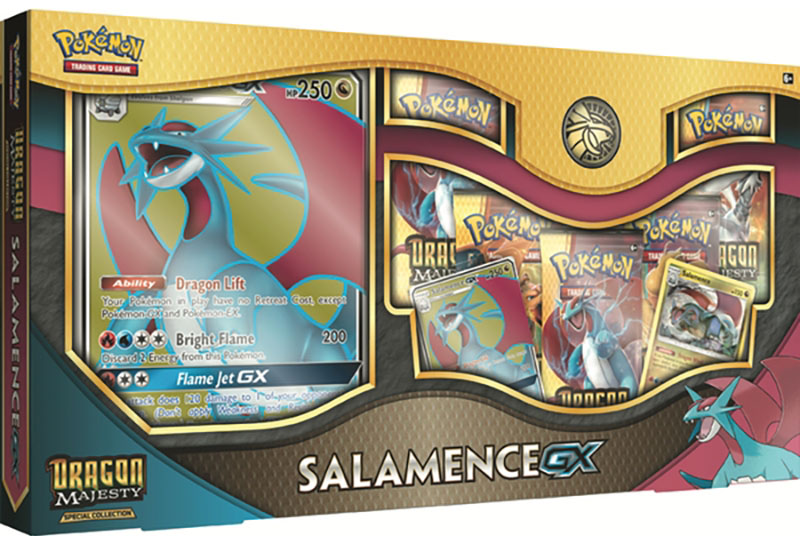 Dragon Majesty Salamence GX Collection Box | Order Now