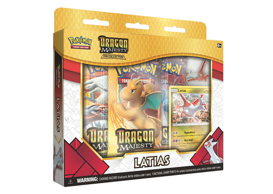 Dragon Majesty Latias Pin Collection Box – For Sale