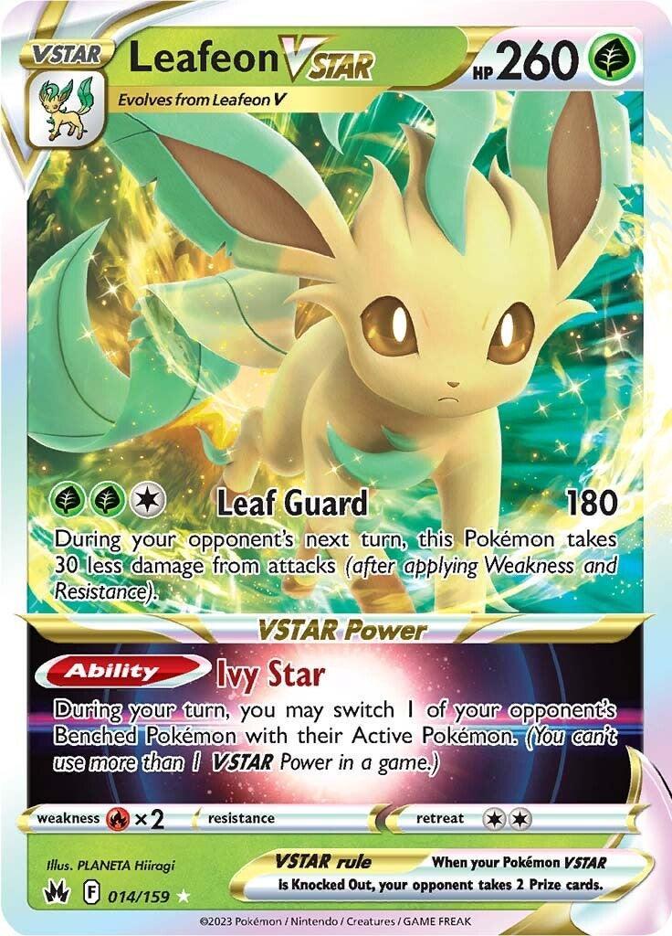 Leafeon VSTAR (014/159) – Sword & Shield: Crown Zenith - Shop Now