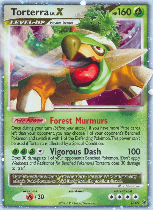 Torterra LV.X (DP09) – Diamond & Pearl: Black Star Promos - In Stock Now