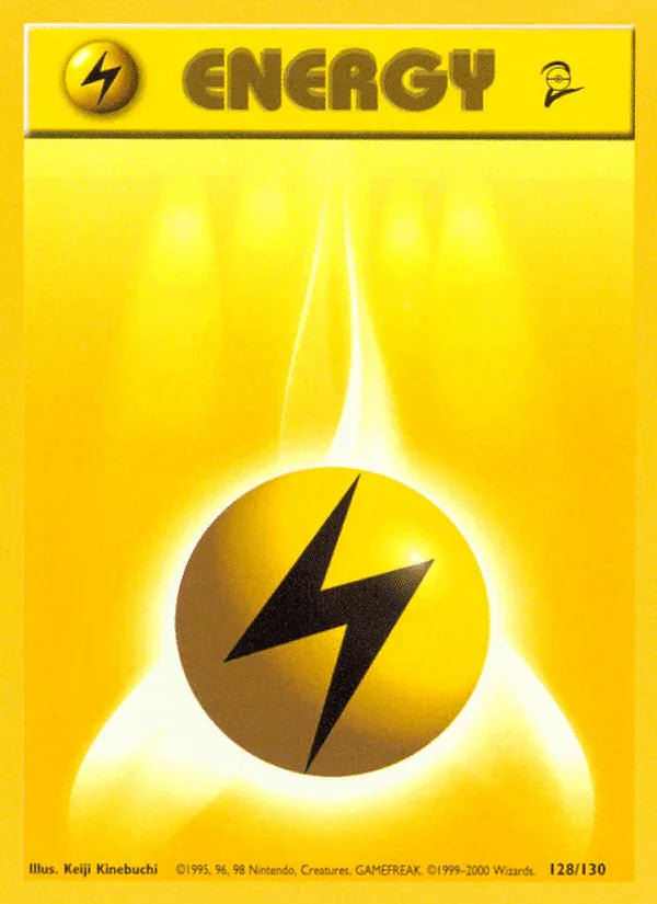 Lightning Energy (128/130) – Base Set 2 – For Sale
