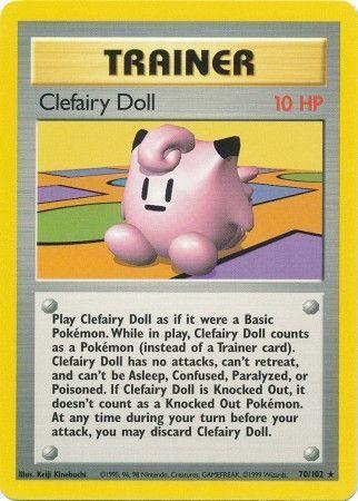 Clefairy Doll (70/102) – Base Set Unlimited – For Sale