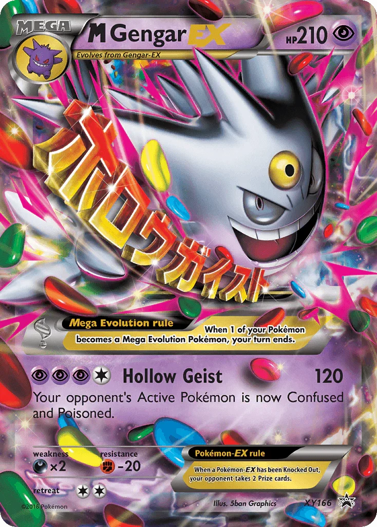 M Gengar EX (XY166) – XY: Black Star Promos | Shop Today