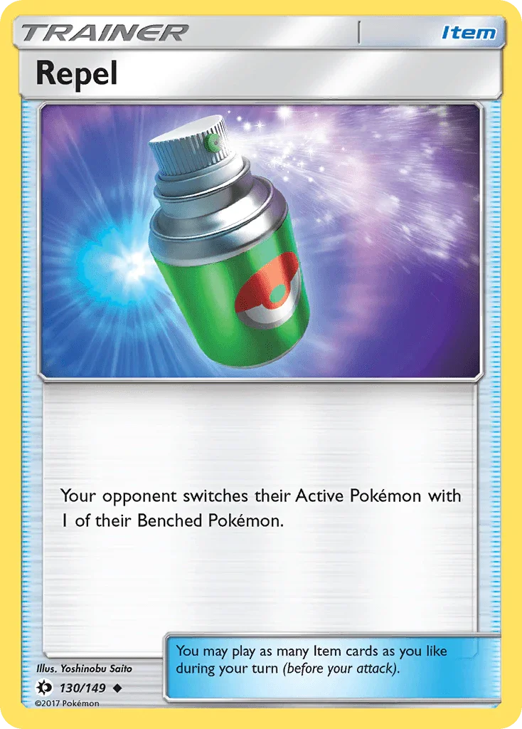 Repel (130/149) – Sun & Moon: Base Set – Buy Now