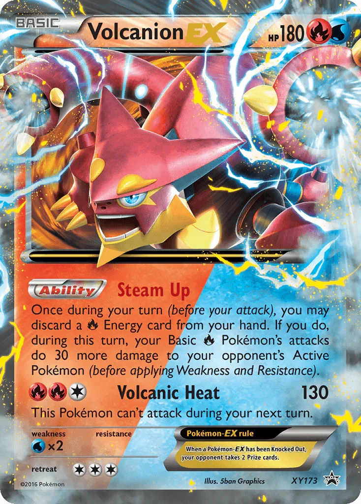 Volcanion EX (XY173) – XY: Black Star Promos – Buy Now