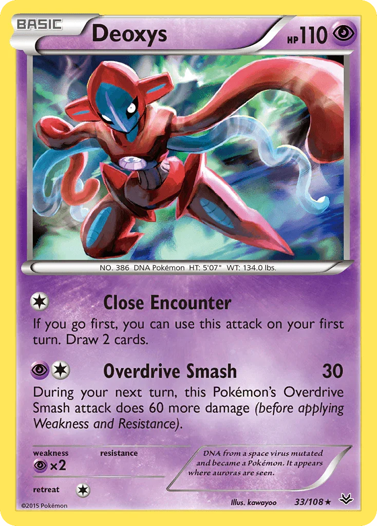 Deoxys (33/108) – XY: Roaring Skies | Order Now
