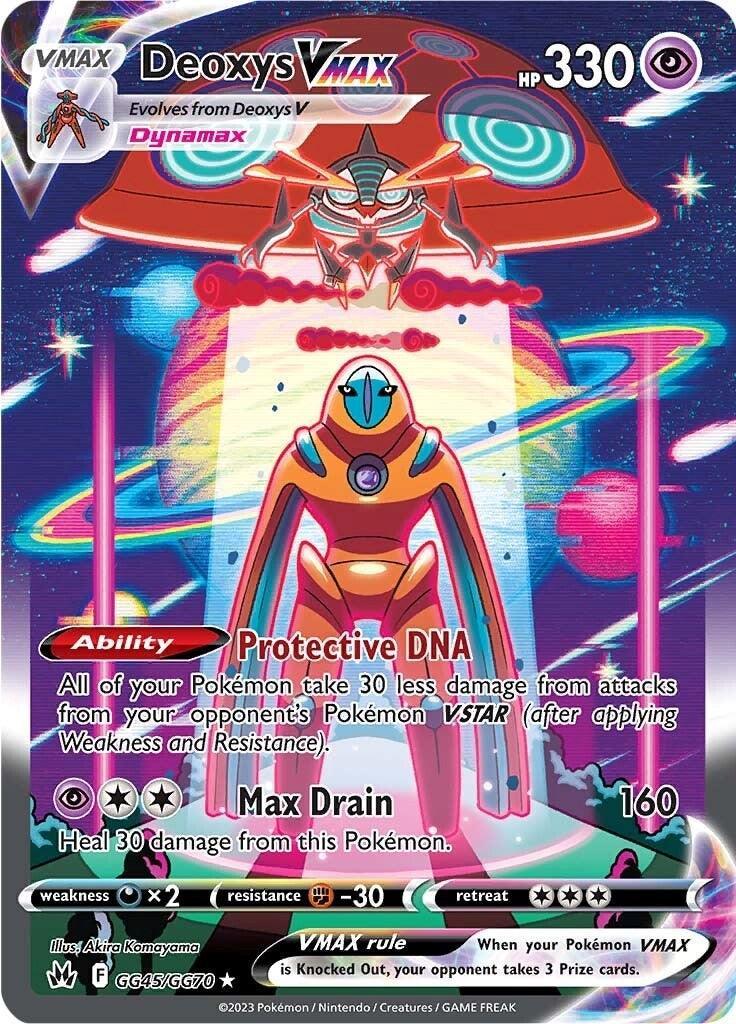 Deoxys VMAX (GG45/GG70) – Sword & Shield: Crown Zenith – For Sale