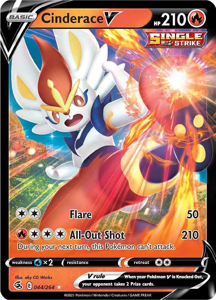 Cinderace V (044/264) – Sword & Shield: Fusion Strike | Order Today