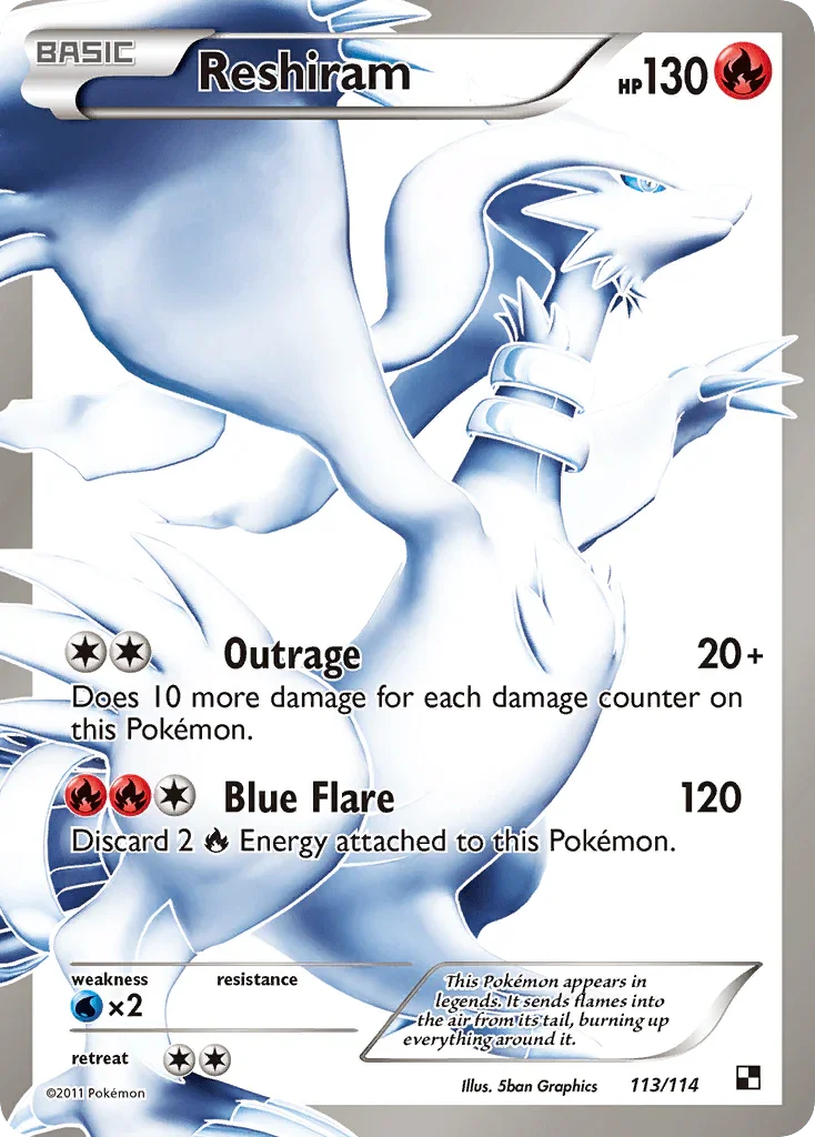 Reshiram (113/114) – Black & White: Base Set | Buy Online