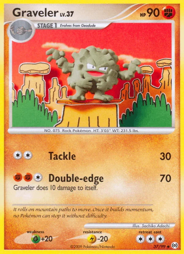 Graveler (37/99) – Platinum: Arceus – Buy Now