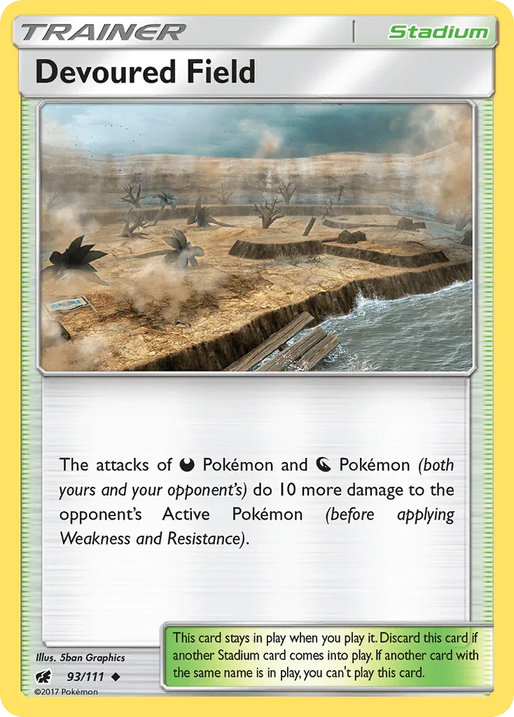 Devoured Field (93/111) – Sun & Moon: Crimson Invasion | Order Now