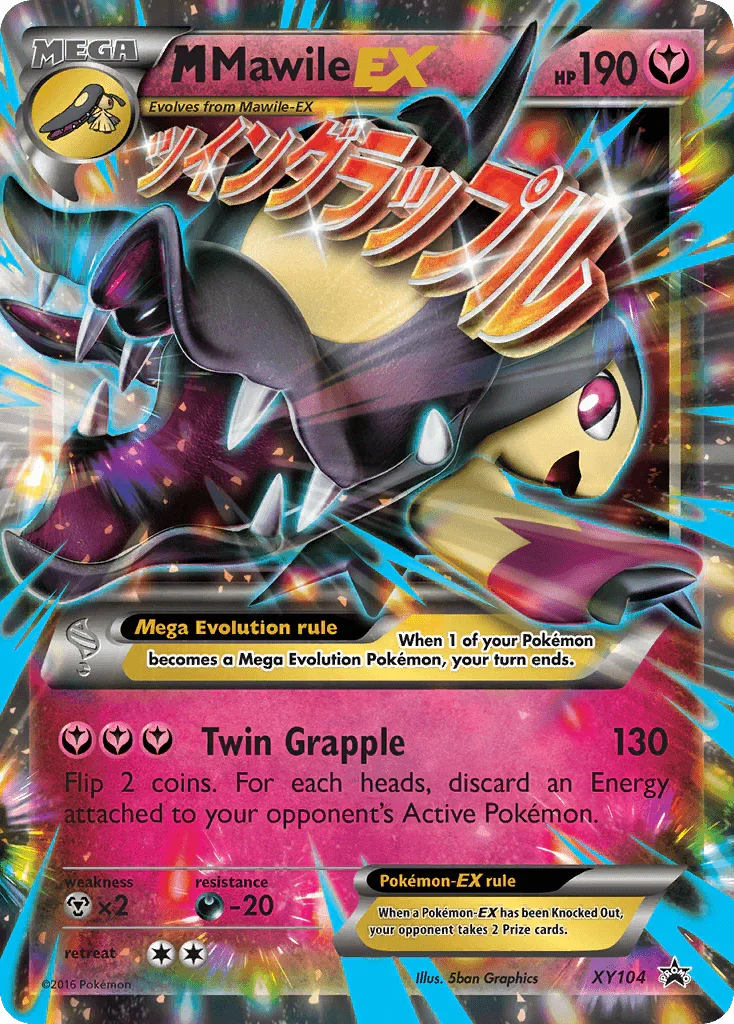 M Mawile EX (XY104) – XY: Black Star Promos - Authentic Card