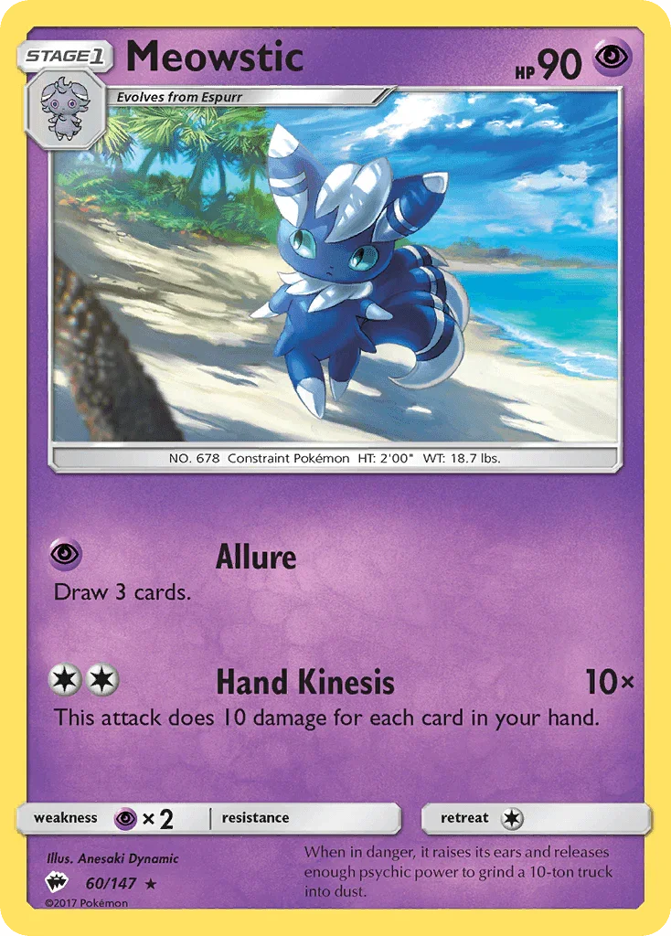 Meowstic (60/147) – Sun & Moon: Burning Shadows – Buy Now