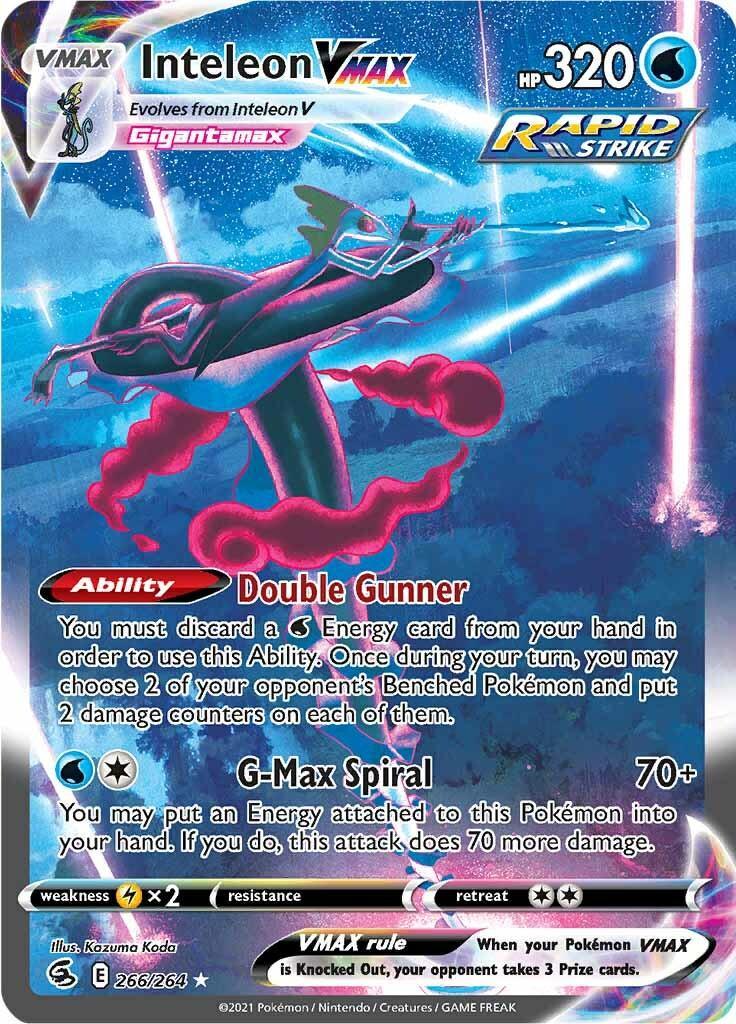 Inteleon VMAX (266/264) – Sword & Shield: Fusion Strike | Shop Today