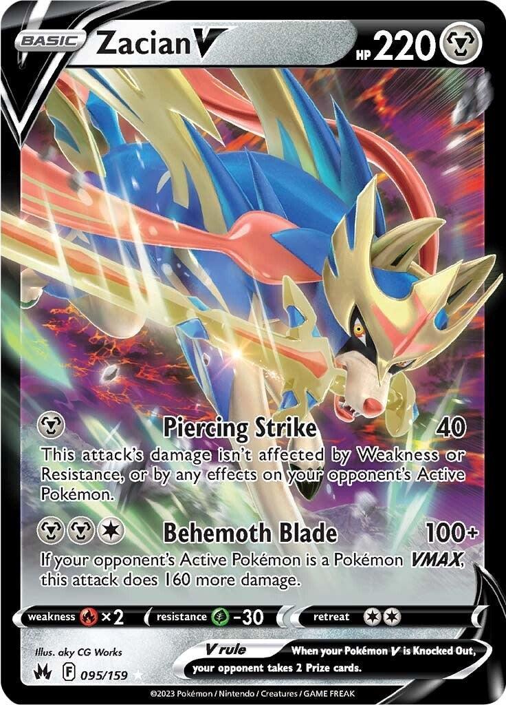 Zacian V (095/159) – Sword & Shield: Crown Zenith – Buy Now